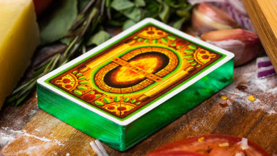 The Royal Pizza Palace, Gilded Playing Cards Set by Riffle Shuffle - Image 3