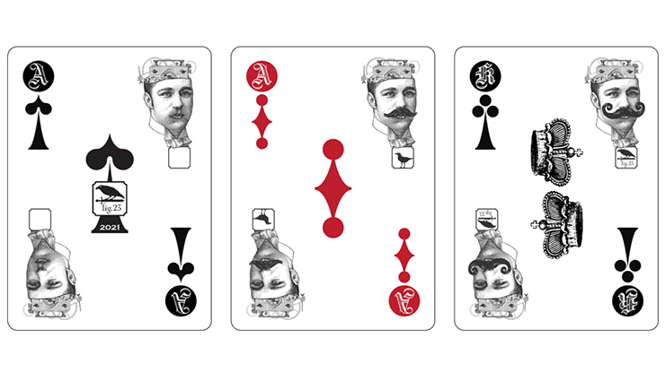Clockwork: Montana Mustache Manufacturing Co. Playing Cards by fig 23 - Image 4