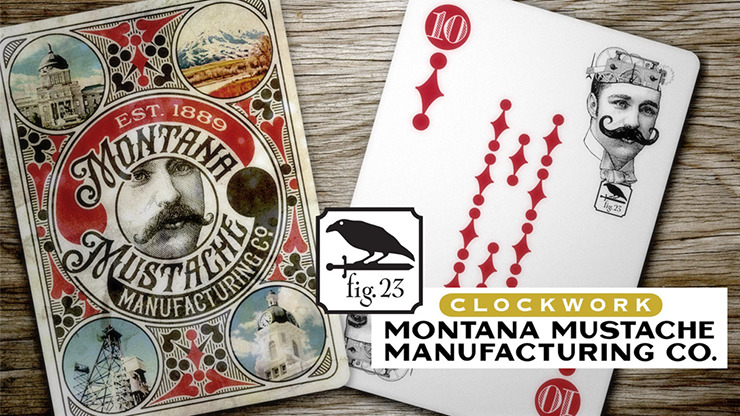 Clockwork: Montana Mustache Manufacturing Co. Playing Cards by fig 23 - Image 6