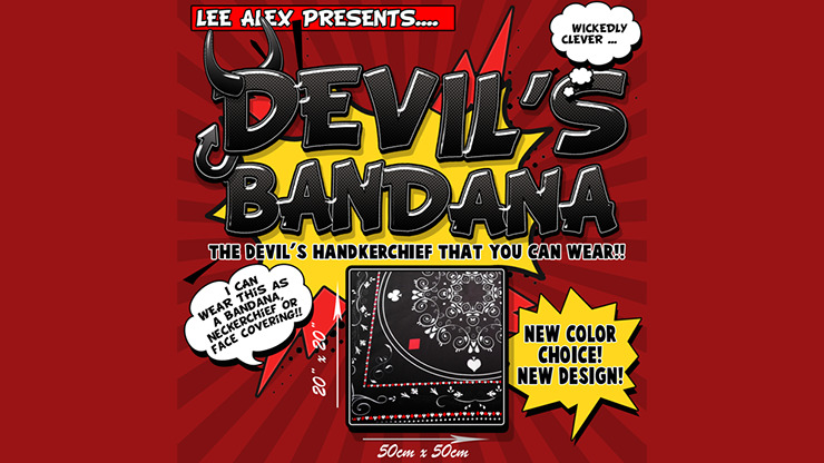 Devil's Bandana, Black by Lee Alex