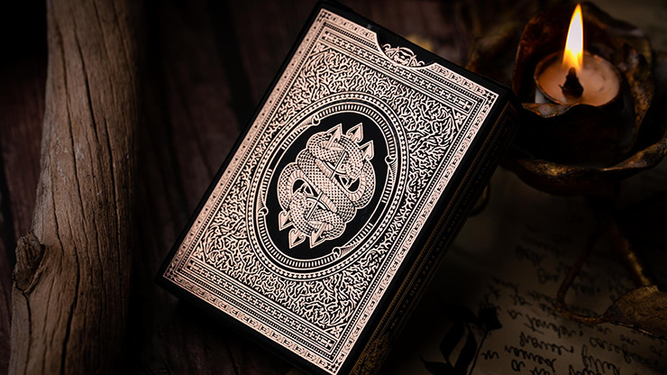 Devil's in the Details Rose Gold Playing Cards - Image 2