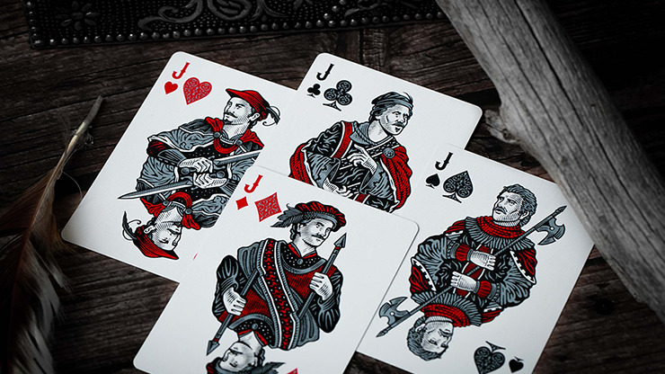 Devil's in the Details Sinful Silver Playing Cards by Riffle Shuffle - Image 3