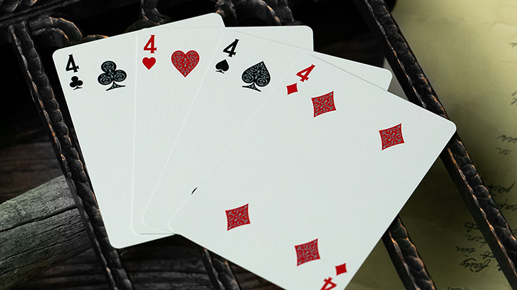 Devil's in the Details Sinful Silver Playing Cards by Riffle Shuffle - Image 4