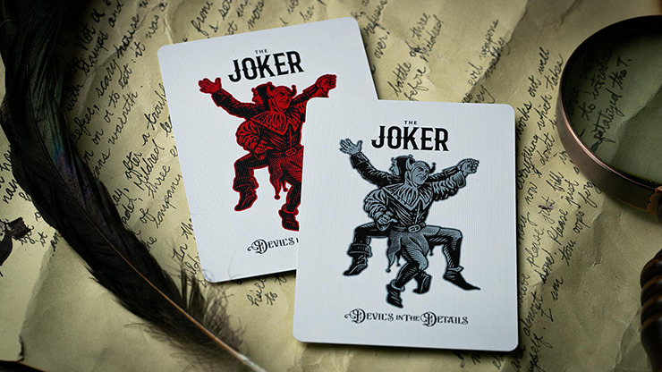 Devil's in the Details Sinful Silver Playing Cards by Riffle Shuffle - Image 6