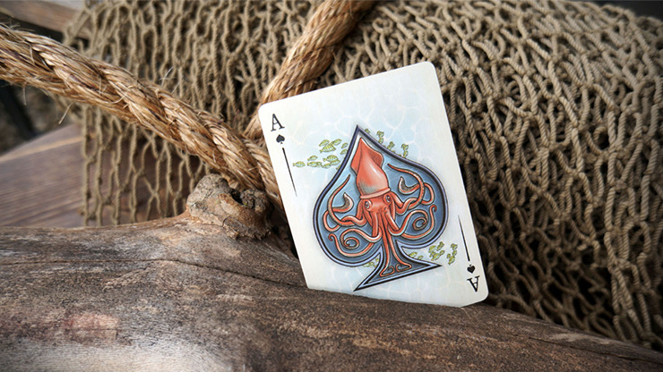 Sea Creatures Deck, Colorized Playing Cards - Image 2