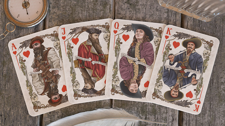 The Pirate Deck, colorized Playing Cards - Image 3
