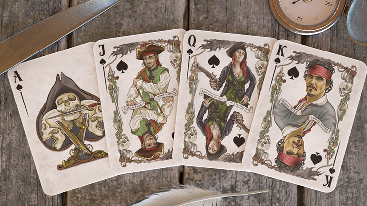 The Pirate Deck, colorized Playing Cards - Image 5