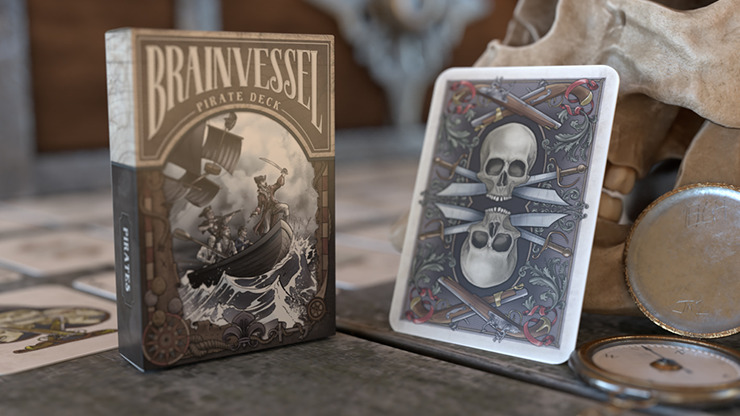 The Pirate Deck, colorized Playing Cards