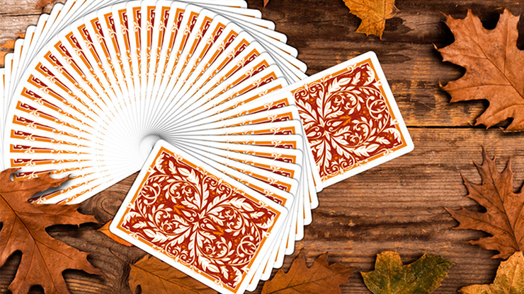Leaves Autumn Playing Cards by Dutch Card House Company - Image 3