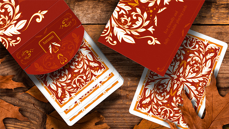Leaves Autumn Playing Cards by Dutch Card House Company - Image 4