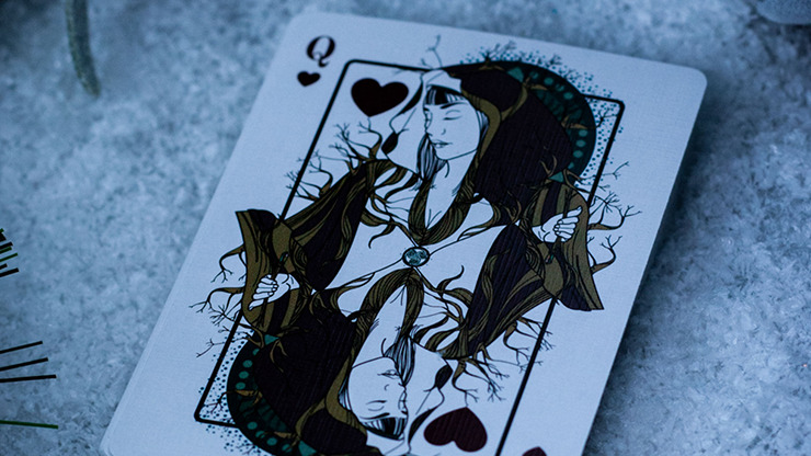 The Green Man Playing Cards, Winter by Jocu - Image 3