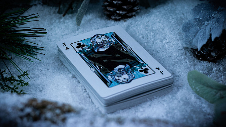 The Green Man Playing Cards, Winter by Jocu - Image 6