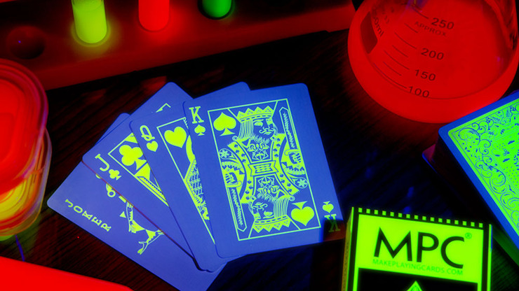 Fluorescent, Neon Edition Playing Cards - Image 3