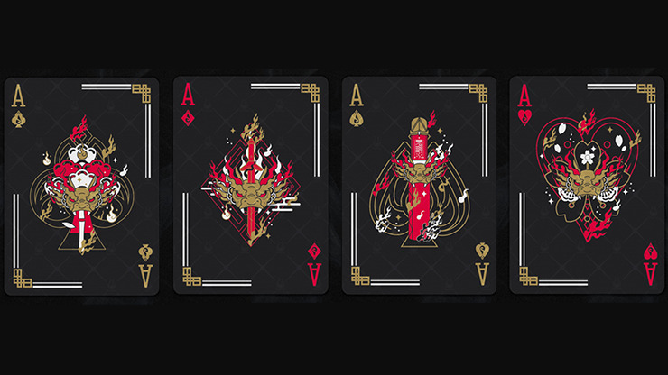 Bicycle Midnight Geung Si Playing Cards - Image 3