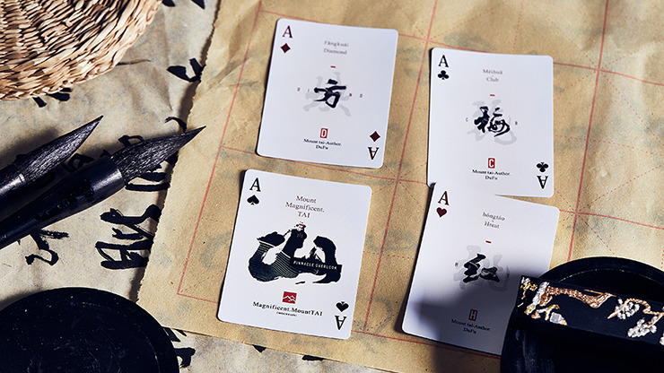 Mountain Wang Yue, Black Playing Cards by Bocopo - Image 3
