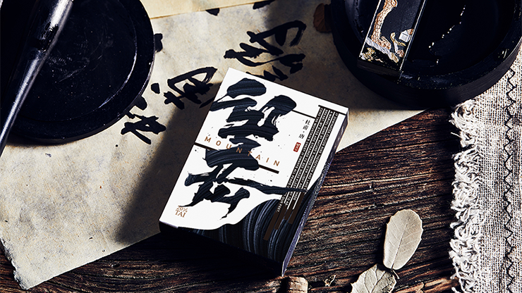 Mountain Wang Yue, Black Playing Cards by Bocopo