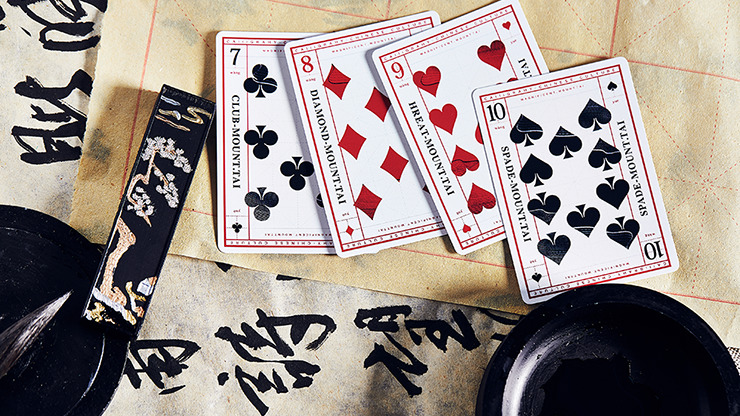 Mountain Wang Yue, Red Playing Cards by Bocopo - Image 6