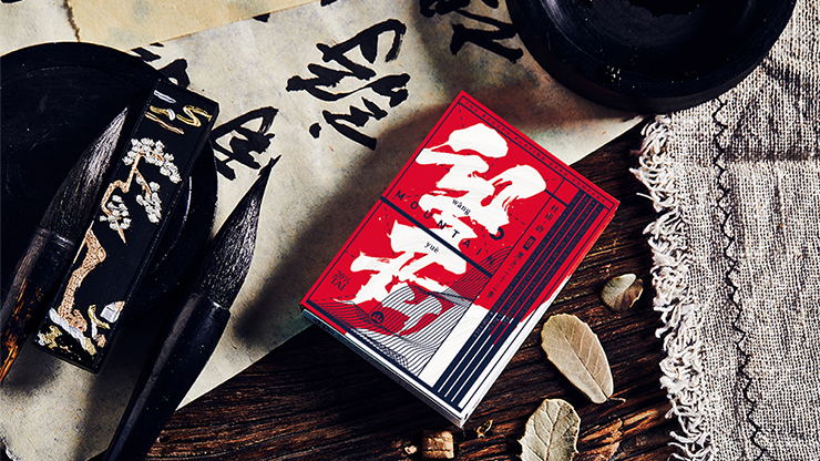 Mountain Wang Yue, Red Playing Cards by Bocopo