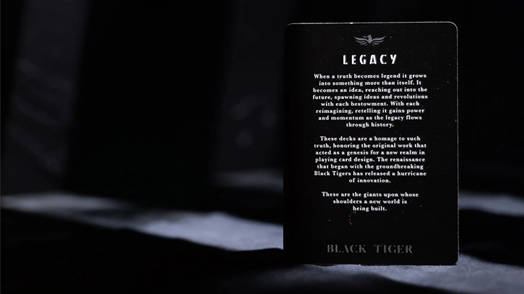 Black Tiger Legacy V2 Playing Cards - Image 5