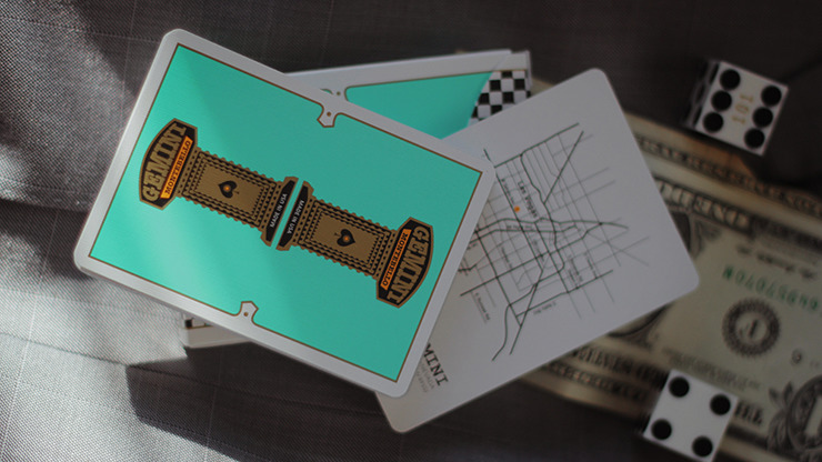 Gemini Casino Turquoise Playing Cards by Gemini - Image 2