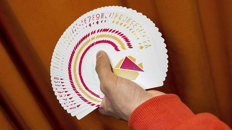 Flexible Gradients Orange Playing Cards by TCC - Image 3