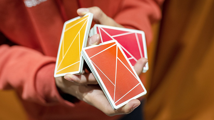 Flexible Gradients Orange Playing Cards by TCC - Image 5