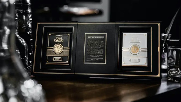 Card College The Deluxe Elegant Box Set Gilded, Black by Roberto Giobbi and TCC Presents - Image 4