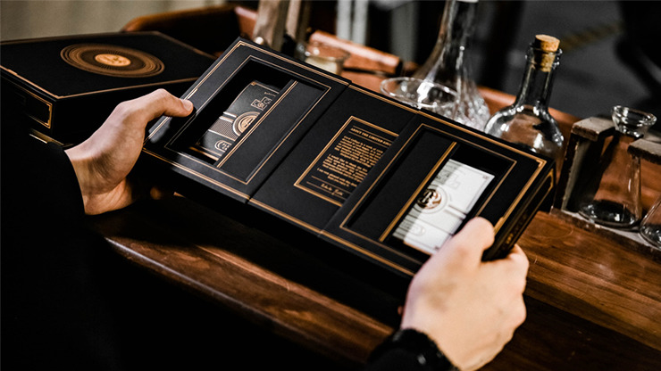 Card College The Deluxe Elegant Box Set Gilded, Black by Roberto Giobbi and TCC Presents