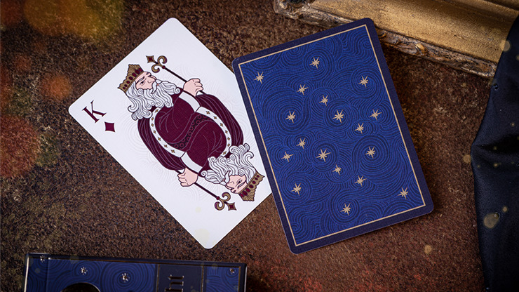 Elephant Playing Cards, Starry Night - Image 3