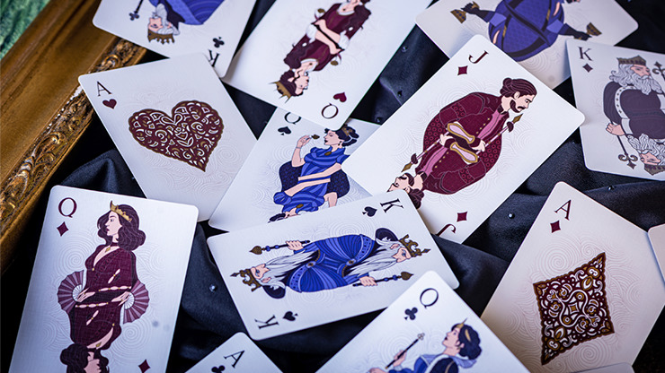 Elephant Playing Cards, Starry Night - Image 4