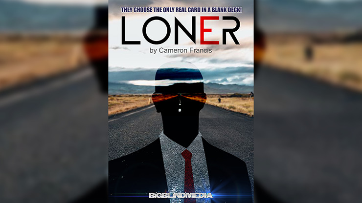 Loner Blue, Gimmicks and Online Instructions by Cameron Francis