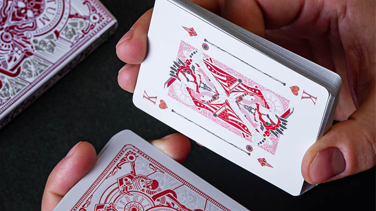 INFINITUM, Ghost White Playing Cards - Image 5