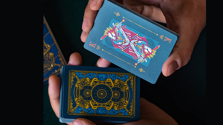 INFINITUM, Royal Blue Playing Cards - Image 5