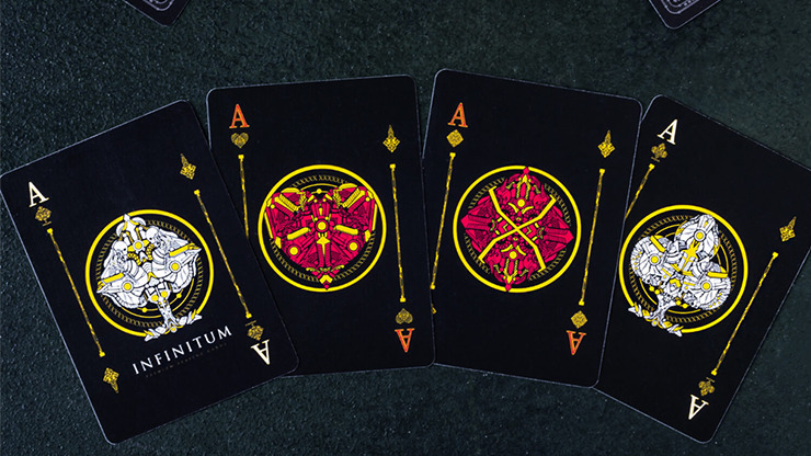 INFINITUM, Midnight Black Playing Cards - Image 3