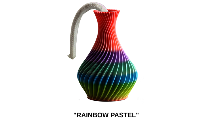 The American Prayer Vase Genie Bottle RAINBOW PASTEL by Big Guys Magic - Image 2