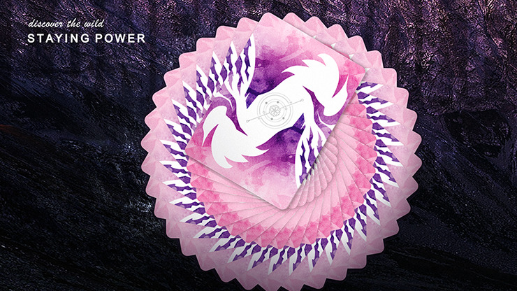 Lonely Wolf, Purple Playing Cards by BOCOPO - Image 4