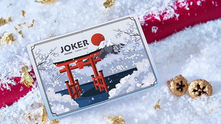 Solokid Sakura, Blue Playing Cards by BOCOPO - Image 3