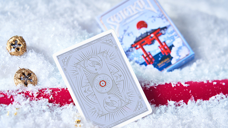 Solokid Sakura, Blue Playing Cards by BOCOPO - Image 5