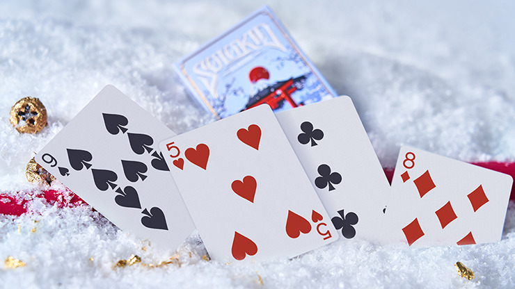 Solokid Sakura, Blue Playing Cards by BOCOPO - Image 6