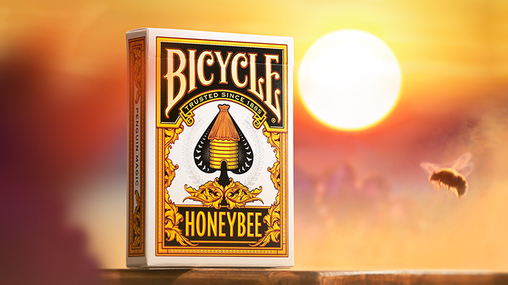 Bicycle Honeybee, Yellow Playing Cards
