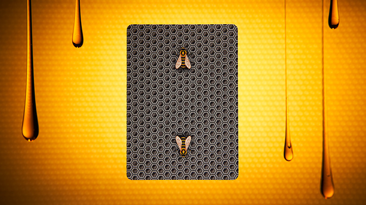 Bicycle Honeybee, Black Playing Cards - Image 5