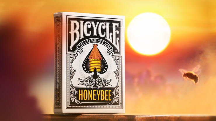 Bicycle Honeybee, Black Playing Cards