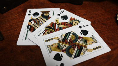 Bicycle Aviary, Orange Playing Cards - Image 5
