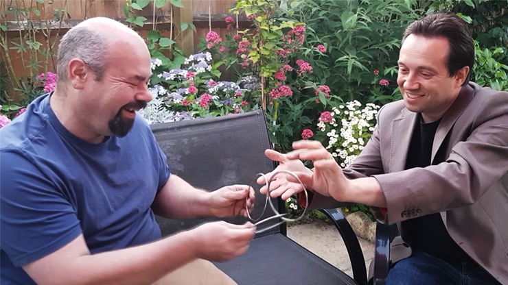 GIR Ring Set BLACK CHROME, Gimmick and Online Instructions by Matthew Garrett - Image 5