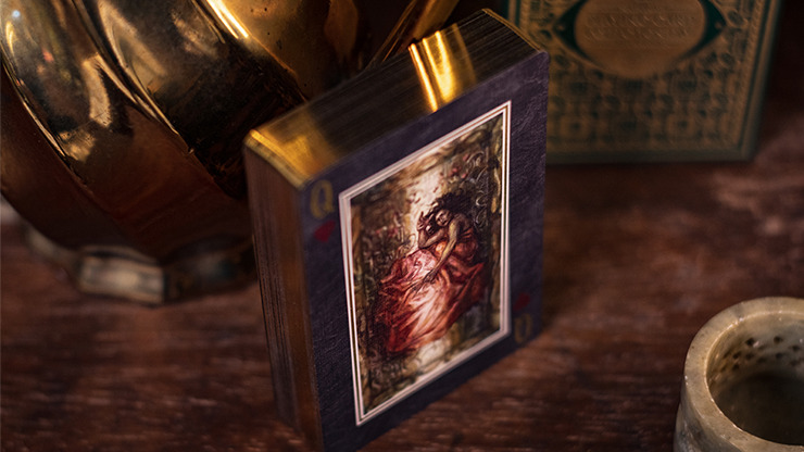 Gilded Limited Edition 2020 National Card Magic Magic Pandora's Box, Green & Gold, Disease by Seasons Card Magic - Image 4