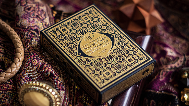 Gilded Limited Edition 2020 National Card Magic Magic Pandora's Box, Blue dot side, Destruction by Seasons Card Magic