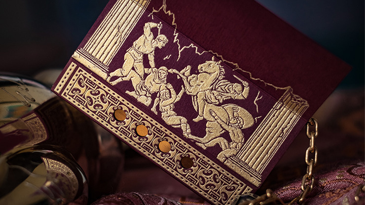 Gilded Limited Edition 2020 National Card Magic Magic Pandora's Box, Red & Gold, Dissent by Seasons Card Magic - Image 2