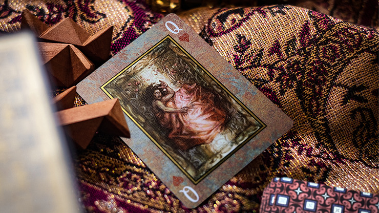 Gilded Limited Edition 2020 National Card Magic Magic Pandora's Box, Red & Gold, Dissent by Seasons Card Magic - Image 4