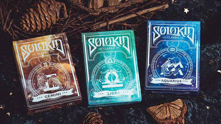 Solokid Constellation Series V2, Gemini Playing Cards by BOCOPO - Image 3
