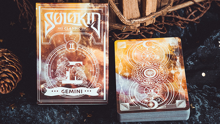 Solokid Constellation Series V2, Gemini Playing Cards by BOCOPO
